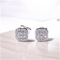 Orecchini Stocco Gioielli Donna in Argento Cubic Zirconia ORA 401 - ORA 401